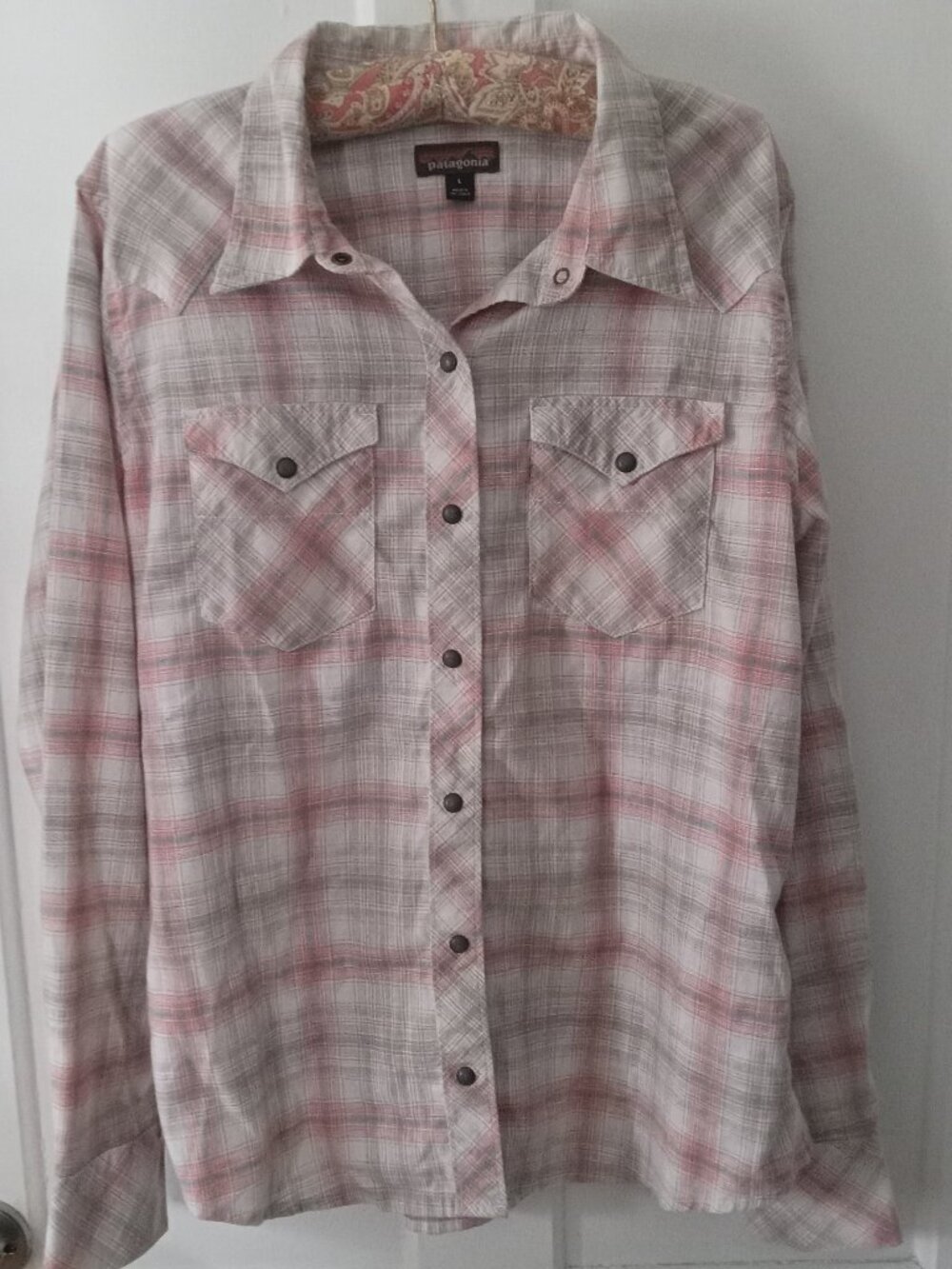 Patagonia Women's Long Sleeve Western Snap Shirt.